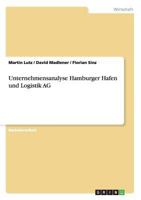 Unternehmensanalyse Hamburger Hafen und Logistik AG 3656604479 Book Cover