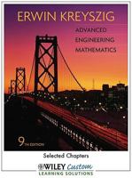 Advanced Engineering Mathematics 9th Edition for Univ of Southern California 0470542845 Book Cover