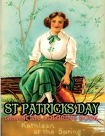 st. patricks day grayscale coloring book: Featuring 40+ Vinage st.patricks day Greetings Designs to Draw B08W3MCHC7 Book Cover