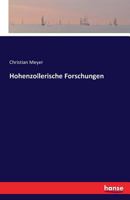 Hohenzollerische Forschungen 3742800523 Book Cover