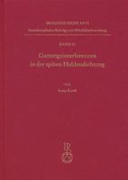 Gattungsinterferenzen in Der Spaten Heldendichtung 3895005800 Book Cover