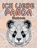Ich liebe Panda - Malbuch B087R5NLMY Book Cover