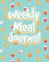 Weekly Meal Journal: Meal Planning And Grocery List 1673781691 Book Cover