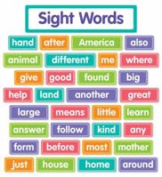 More Sight Words Bulletin Board 1338347551 Book Cover