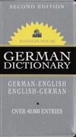 Random House German Dictionary, Second Edition 0517283212 Book Cover