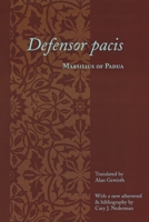 Marsilius of Padua: The Defender of the Peace (Cambridge Texts in the History of Political Thought) 0231123558 Book Cover