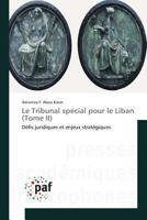 Le Tribunal Spa(c)Cial Pour Le Liban 3841621341 Book Cover
