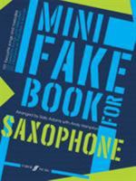 Mini Fake Book for Alto Sax 057152687X Book Cover