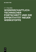 Wissenschaftlich-Technischer Fortschritt Und Die Effektivität Neuer Werkstoffe 3112580575 Book Cover