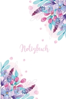 Notizbuch: DIN A5 Liniert 120 Seiten Reise Journal Organizer Schreibheft Planer Tagebuch Notizheft Notiz-Block Diary Heft Bullet Journal Weihnachten Blumen Pflanzen Lila Pink Rosa Fr�hling Sommer M�dc 1660657237 Book Cover