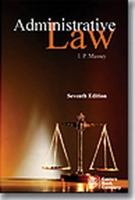 Administrative Law 8170121426 Book Cover