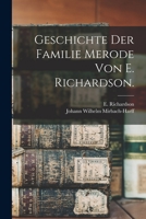 Geschichte Der Familie Merode Von E. Richardson. 1016627777 Book Cover