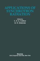 Applications of Synchrotron Radiation 9401066647 Book Cover