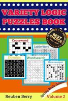 Variety Logic Puzzles Book: Spring Brain Games(wordsearch, Domino, Ladderword, Minesweeper, Crossword) to Keep Your Brain Healthy Every Day(volume 2) 1547088508 Book Cover