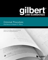 Gilbert Law Summary on Criminal Procedure (Gilbert Law Summaries) 1634590449 Book Cover