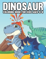 Dinosaur Colouring Book for Kids B09S66KZ3P Book Cover