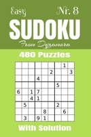 Easy Sudoku Nr.8: 480 puzzles with solution 1695748867 Book Cover