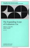 The Expanding Scope of Evaluation Use (New Directions for Evaluation, 88) 0787954330 Book Cover