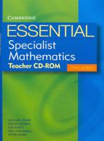Essential Specialist Mathematics Third Edition Teacher CD-Rom (Essential Mathematics) 0521611164 Book Cover