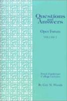 Questions & Answers: Open Forum Volume 2 (Freed-Hardeman College Lectures) 0892252774 Book Cover
