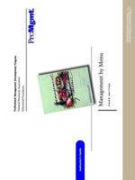 Management by Menu Instructors Guide 3e 0471442089 Book Cover
