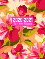 2020-2021 Two Year Planner: Simple Daily Weekly Monthly 2020-2021 Planner Organizer, Agenda, Schedule and To Do List Journal | Art Cover 00023189 1712956167 Book Cover