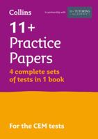 Letts 11+ Success — 11+ Practice Test Papers Bumper Book, Inc. Audio Download: For The CEM Tests 184419843X Book Cover