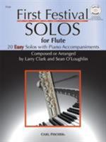 WF120 - First Festival Solos for Flute (with Piano Accompaniments) BK/CD 0825890519 Book Cover