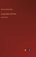 Ausgewählte Schriften: Achter Band 3368213105 Book Cover