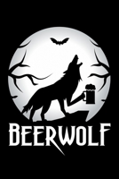 Notebook: Calendar / Planner 2020 Beer Werewolf Full Moon Halloween Party Gift 120 Pages, 6X9 Inches, Yearly, Monthly, Weekly & Daily 1673748473 Book Cover