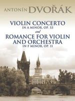 Violin Concerto in A Minor, Op. 53: and Romance for Violin and Orchestra in F Minor, Op. 11 0486449645 Book Cover