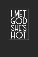 I Met God She's Hot: 2 Jahres Kalender I Monatsplaner I Familienplaner I Planer Din A5 120 Seiten I Tagebuch I Januar 2020 - Dezember 2021 Wochenplaner I Todo Liste I Wichtige Termine I Organisieren P 1678487392 Book Cover