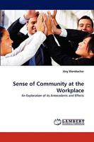 Sense of Community at the Workplace 3838367081 Book Cover