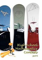 High School Mathematics Contests: Part 6 1451500203 Book Cover