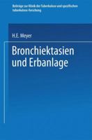 Bronchiektasien Und Erbanlage 3662277824 Book Cover