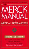 The Merck Manual of Medical Information (Merck Manual of Medical Information Home Edition (Trade Paper)) 0671027271 Book Cover