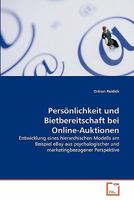 Persönlichkeit und Bietbereitschaft bei Online-Auktionen 3639341929 Book Cover
