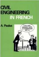 Civil Engineering in French 072770138X Book Cover