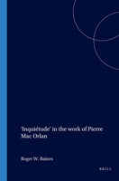 'Inquiétude' in the Work of Pierre Mac Orlan 9042013435 Book Cover