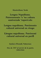 Lengua napolitana. Patrimonio cultural universal en riesgo 0244987440 Book Cover