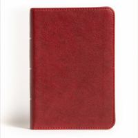 NASB Large Print Compact Reference Bible, Burgundy Leathertouch 1087765730 Book Cover