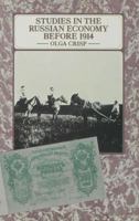 Students in the Russian Economy Before 1914 (Studies in Russia & East Europe) B0041VANGU Book Cover