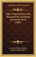 Office Organisation and Management Including Secretarial Work 1016818726 Book Cover