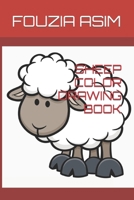 SHEEP COLOR DRAWING BOOK B09TF1KRRP Book Cover