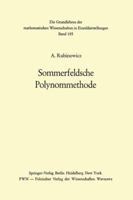 Sommerfeldsche Polynommethode 3642652239 Book Cover