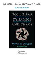 Student Solutions Manual for Nonlinear Dynamics and Chaos, 2nd Edition 0367092077 Book Cover