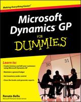 Microsoft Dynamics GP For Dummies (For Dummies (Computer/Tech)) 0470388358 Book Cover