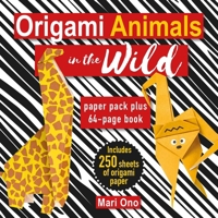 Origami Animals in the Wild: Paper pack plus 64-page book 1800650590 Book Cover