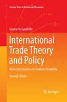 International Trade: Theory and Policy 3540643168 Book Cover