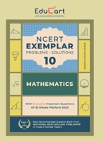 Educart NCERT Exemplar Maths Class 10 Problem Solutions (With Reduced Syllabus Chart For 2021) 9389609062 Book Cover